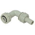 AdBlue® 90° Anbaustück Schlauchtülle DN19 x Überwurfmutter 1" IG