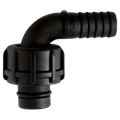 AdBlue® PIUSI 90° Schlauchtülle DN19 mit Überwurfmutter 1" IG