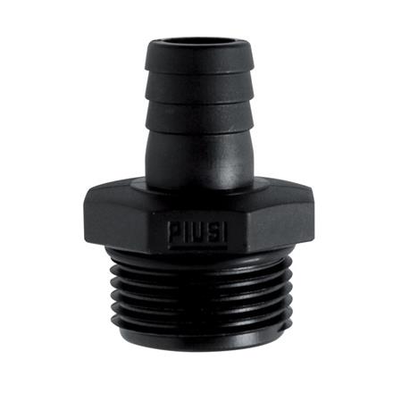AdBlue® PIUSI Plastikschlauchnippel 19 mm x 1" AG