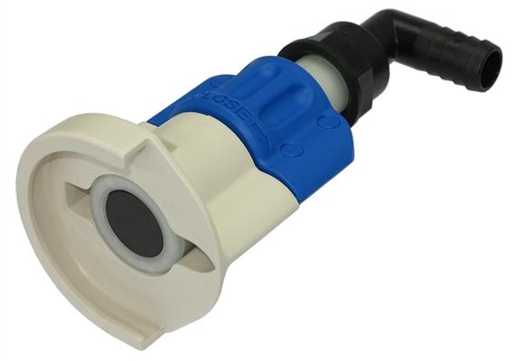 AdBlue® PIUSI SEC-Kupplung mit Schlauchtülle gebogen DN19 x 3/4" IG
