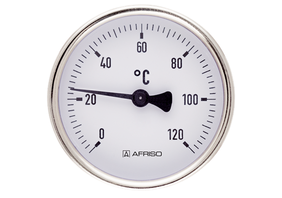 Anlegethermometer ø 63 mm mit 2 Magneten 0/120°C | Bild 1