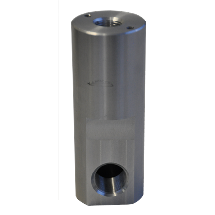 Anschlussteil Ölhahn aus Aluminium