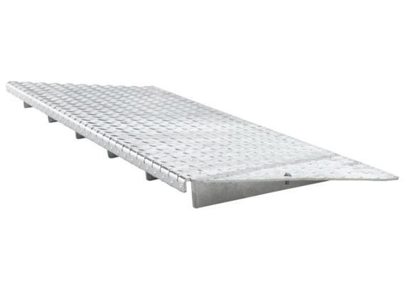 Auffahrrampe zu Flächenwannen 1350 mm