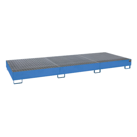 Auffangwanne mit Füssen lackiert 3 x 1000 l IBC / 12 x 200 l Fass