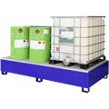 Auffangwanne Stahl lackiert 2 x 1000 l IBC