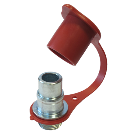 Befüllanschlussstecker M26 x 1,5 inkl. Schutzkappe für MATO Befüllpumpe