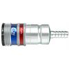 CEJN eSafe Sicherheitskupplung Serie 300, mit Schlauchtülle 8 mm
