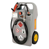 CEMO Dieseltrolley 100 l mit Kurbelpumpe und Zapfventil