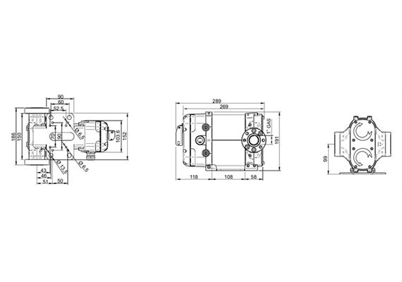 Diesel PIUSI Flügelzellenpumpe Batterie Kit 3000 24V | Bild 2