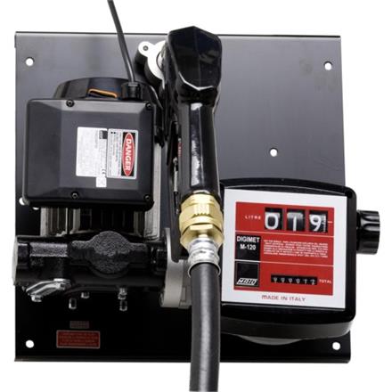 Diesel PIUSI Tankanlage Panther 12/24V AZ-P/M120 mit Automatik-Zapfpistole und Zähler M120