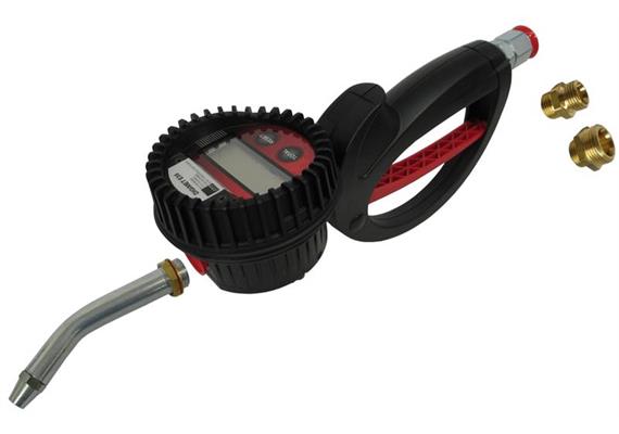 DIGIMET E35 - Handdurchlaufzähler, Auslauf Motorenöl mit Tropfschutz