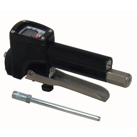 DIGIMET E5 Hochdruck-Digital-Fettzähler mit Düsenrohr, 1/8"