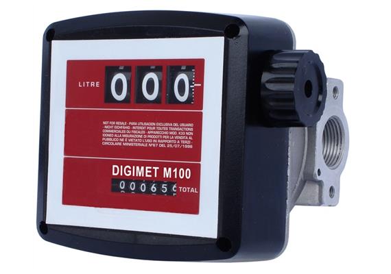 DIGIMET M100 Einbau-Durchflussmengenzähler für Öl