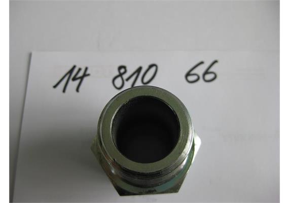 Doppelnippel Stahl 1" AG - 1" 60° AG | Bild 2