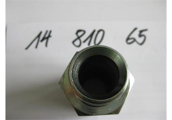 Doppelnippel Stahl 1" AG - 3/4" 60° AG | Bild 2