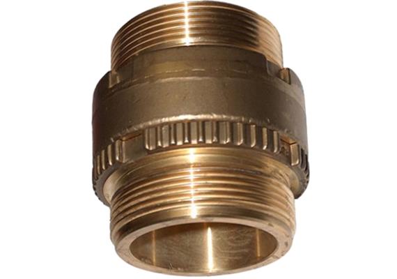 Drehgelenk DS 2.1 2" AG x 1½" AG aus Messing mit NBR Dichtung