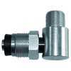 Drehgelenk verzinkt 1/2" mit 10 mm Bohrung, max 200 bar 90°C, EPDM-Dichtung