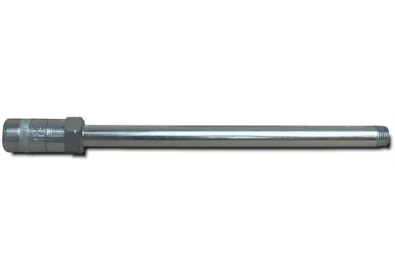 Düsenrohr gerade 150 mm mit 4-Backen-Hydraulikgreifmundstück - R1/8"