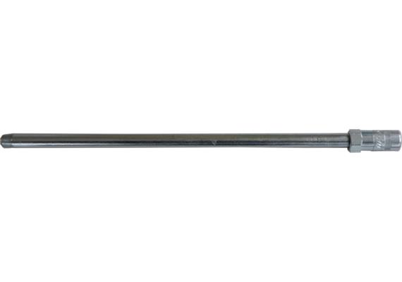 Düsenrohr gerade 250 mm mit 4-Backen-Hydraulikgreifmundstück - 1/8"