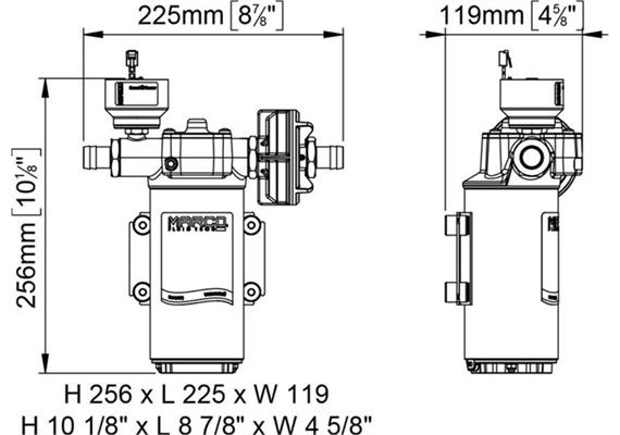 Elektro-Zahnradpumpe UP14/E-BR + SCS - 12/24V | Bild 3