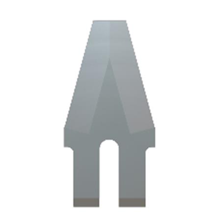 Ersatzmesser für Kurbelgurtschneider T