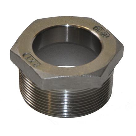 Fassadapter Inox - 42.5 mm x 2" für Serie SS