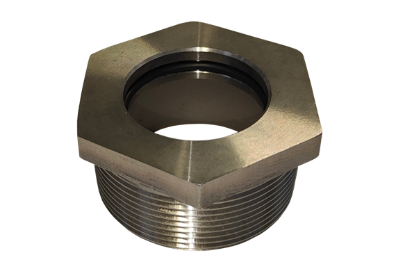 Fassadapter SS 304 mit Dampfsperre EDPM - 51 mm x 2" für Serie SS