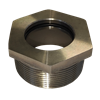 Fassadapter SS 304 mit Dampfsperre EPDM - 51 mm x 2" für Serie 6600/6700/7600/7700