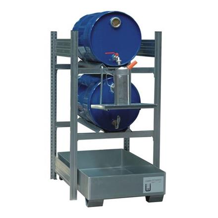 Fassregal für 2 x 60 l Fässer