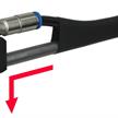 Fett-Sprühlanze 2 m für pneuMATO 55 - LubeJet - 90° Sprühkopf | Bild 2