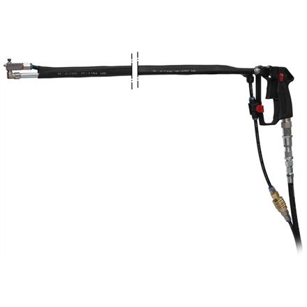 Fett-Sprühlanze 2 m für pneuMATO 55 - LubeJet - 90° Sprühkopf