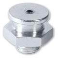 Flachschmiernippel M1 M8x1 - ø 16 mm - SW17 aus Stahl verzinkt - VPE 50 Stk.