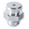Flachschmiernippel M4 M10x1 - ø 10 mm - SW11 aus Stahl verzinkt - VPE 100 Stk.