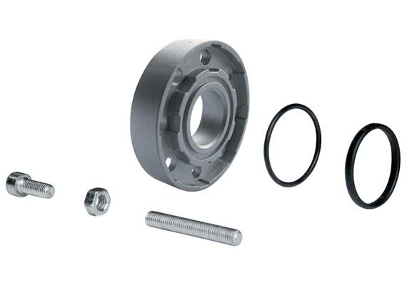 Flansch-Zähleranbauset für M120 + K33 / K44