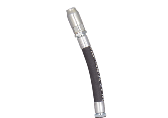 Flexibler Auslauf zu PIUSI Ölpistole High Flow 380 mm 3/4" AG