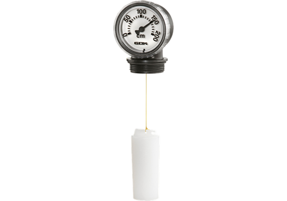 Füllstandsanzeiger mechanisch GOK 2" AG | Bild 1