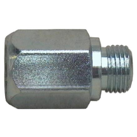 Gewindeadapter M10x1 AG x R1/8" IG aus Stahl verzinkt