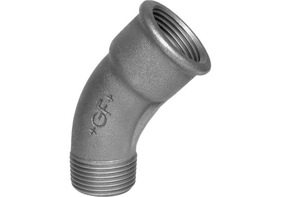 GF Fittings Bogen 45° N° 40 verzinkt 1" | Bild 1