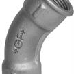 GF Fittings Bogen 45° N° 41 verzinkt 4" | Bild 1