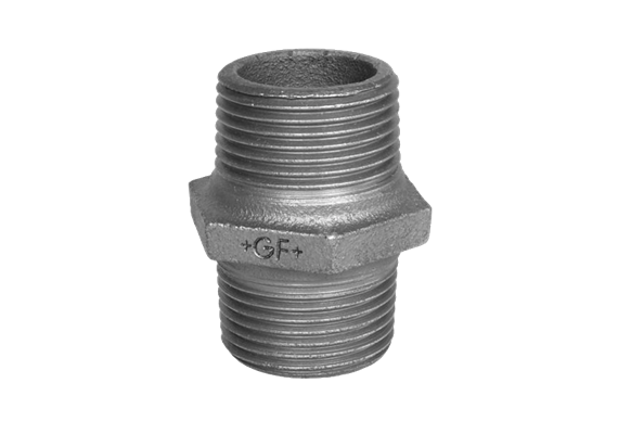GF Fittings Doppelnippel N° 280 verzinkt 2"