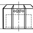 GF Fittings Kappe N° 300 verzinkt ¼" | Bild 2