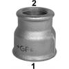 GF Fittings Reduktion N° 240 verzinkt 1¼"-1" IG