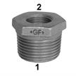 GF Fittings Reduktion N° 241 verzinkt 1½"-1" AG-IG | Bild 1