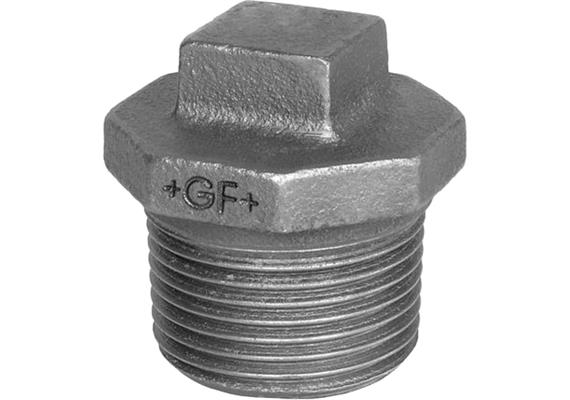 GF Fittings Stopfen N° 290 verzinkt 1½" | Bild 1