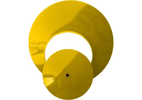 GFK Domschachtdeckel bombiert Ø 970 mm mit Servicedeckel Ø 540 mm