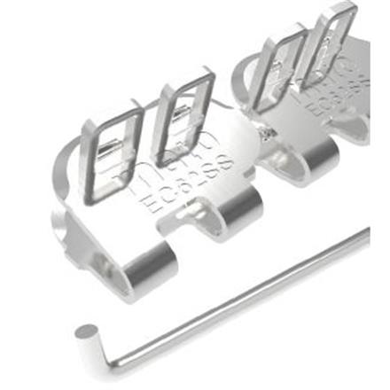 Gurtverbinder EC62SS - 1050 mm, 8 Streifen mit 4 Verbinderstäben und 10 Scheiben. ECP62SS