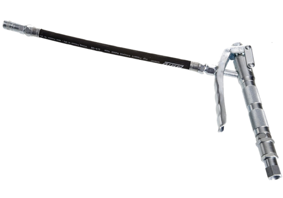 Hochdruckabschmierpistole mit Linear-Drehgelenk und Schlauch RH30-C