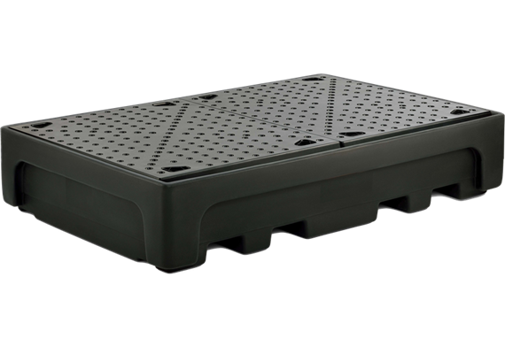 IBC-Auffangwanne PE für 2 IBC von 1000 Liter