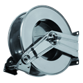 Inox Schlauchaufroller HR1100 400 HAI für 1/4"-3/8"-1/2" Schlauch bis 400 bar