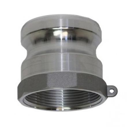 Kamlok-Vaterteil 633-A mit Innengewinde 4" aus Aluminium